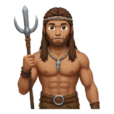 Cro-Magnon early human man sticker