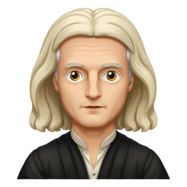 isaac newton sticker