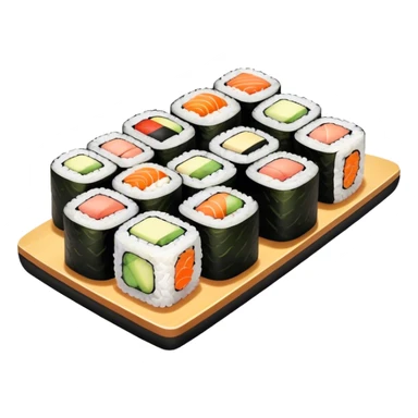 I need a logo for a fancy sushi restaurant sticker
