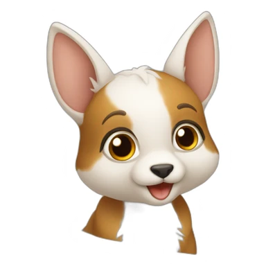 ecureuil qui lit une BD sticker