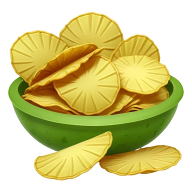 green potato chips sticker