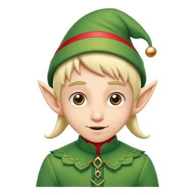 Christmas Elf sticker