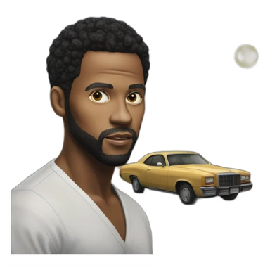 Abel Tesfaye on cover of Dawn Fm album version sticker