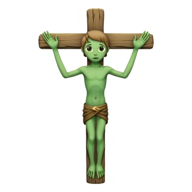 ET-body-on-the-cross sticker