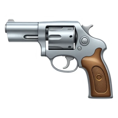 Un emoji con una pistola sticker