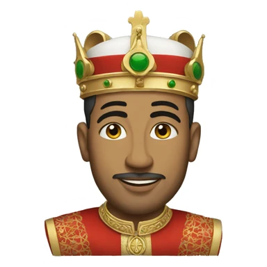 King of morocco sticker
