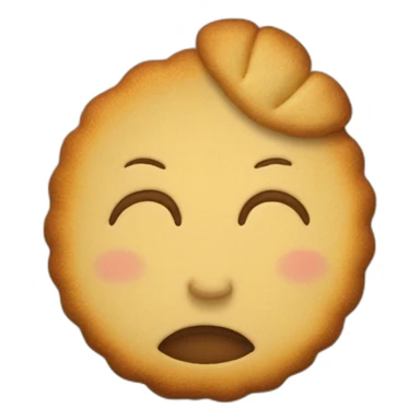 cuadro de una galleta sticker