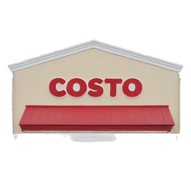 Costco store front  sticker