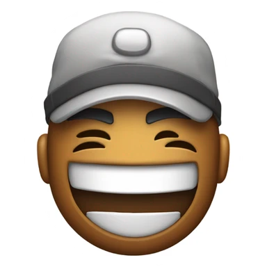 emoticon with smirking face wearing propeller hat doing rizzler pose sticker