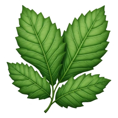 Buckeye leaf sticker