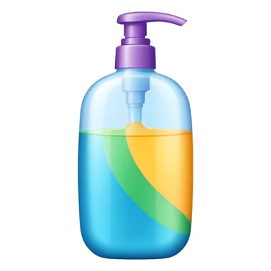 shampoo bottle sticker