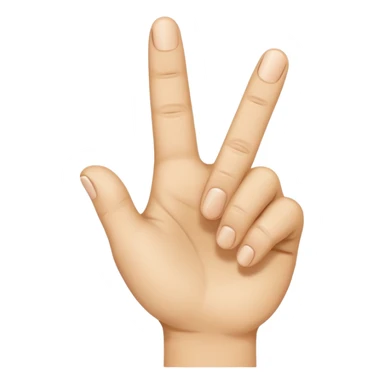 YVL emoji not to realistic make it look like an emoji hand Common Hand Position: The gesture often involves holding up the index finger and thumb to create an "L" shape, while the other fingers are curled down. make it look like an emoji sticker