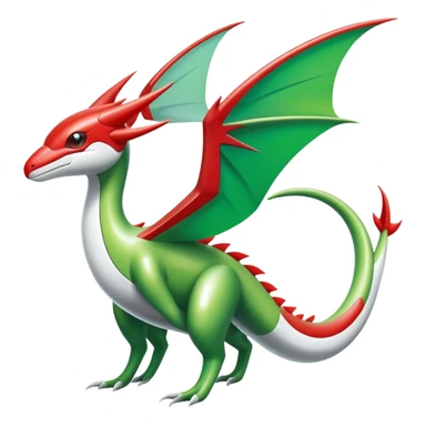 Modern Futuristic Flygon-Latias sticker