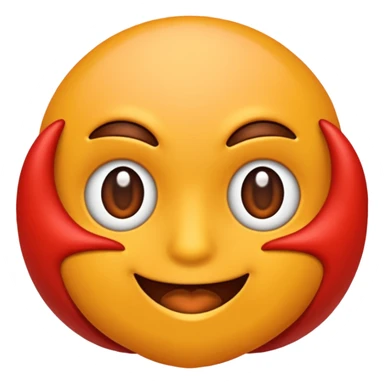 Guaxinim  vermelho alaranjado  sticker