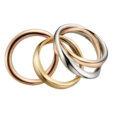 cartier trinity ring sticker