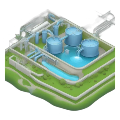 water treatment plant sticker