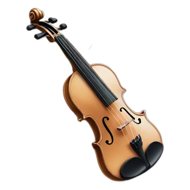 violin ang heart sticker