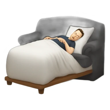 Elon-Musk-sleeping sticker