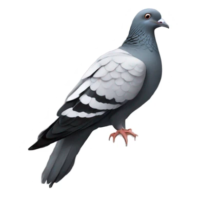 Pigeon In jail sticker