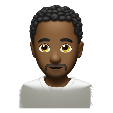 kendrick lamar with kung fu top sticker