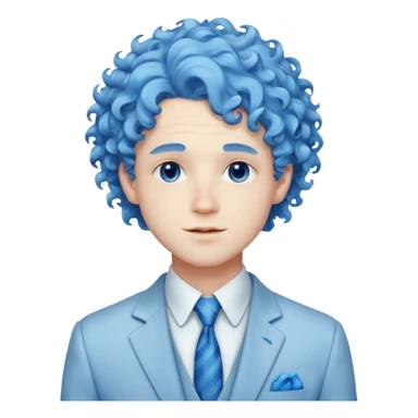 ethereal-pastel-transparent-translucent-gorgeous-spectral-dark-greyish-whitish-gloomy-man-with-blue-curly-hair-with-a-beautiful-creme-suit sticker