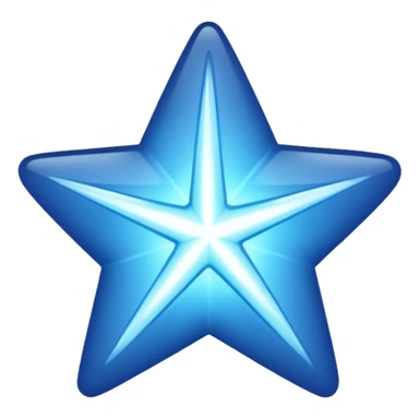 blue star sticker