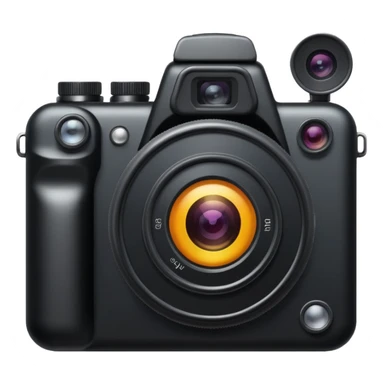 photo camera device sticker