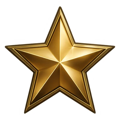 star, glamorous and stylish, no background sticker