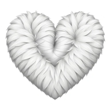 Adidas fur heart sticker