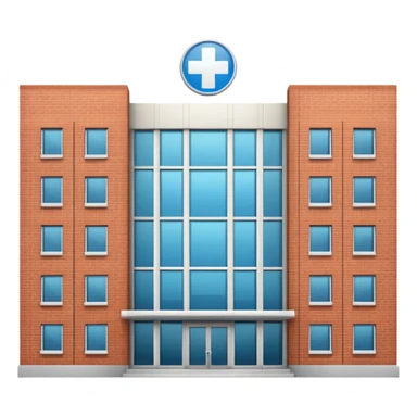 hospital built sticker