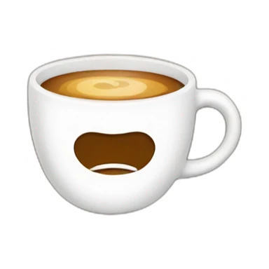 good morning coffee sticker