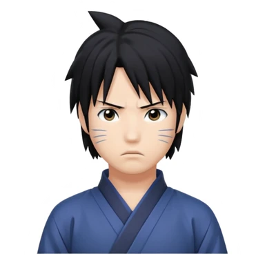 Sasuke on pose sticker
