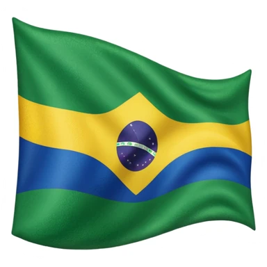 Brazil flag sticker