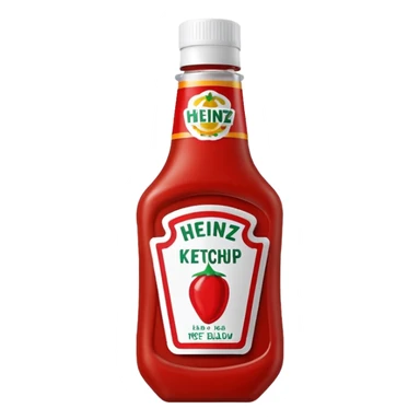 One Heinz Ketchup Sachets 10ml sticker