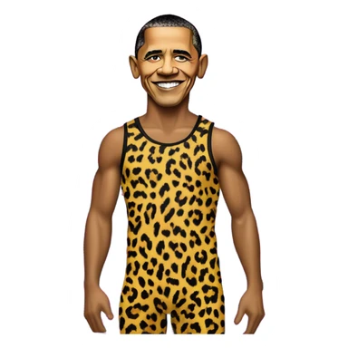 Obama Obama Obama Obama  Obama but he’s dressed in a 80s spandex leopard print workout unitard Obama Obama Obama Obama Obama short hair Obama wrinkles hair Barack Obama hope poster Obama sticker
