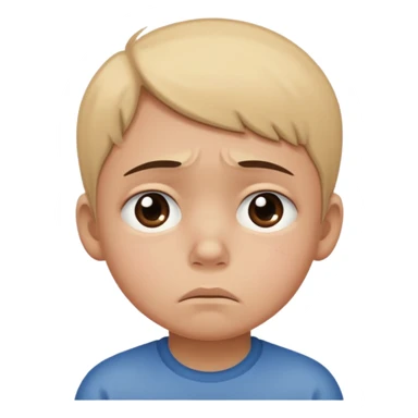 child with Shame - painful feeling from consciousness of guilt or dishonor sticker