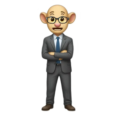 Psycho Rat Network Teacher sticker