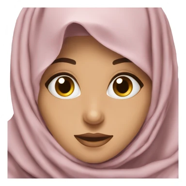 zipline hijab girl sticker