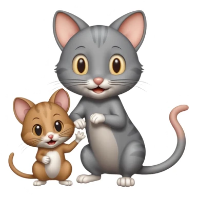 Tom and Jerry sticker