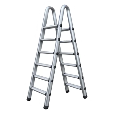 folding ladder sticker