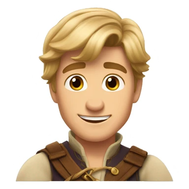 Flynn from rapunzel sticker
