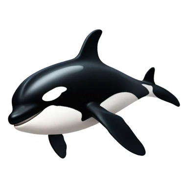 Killer whale sticker