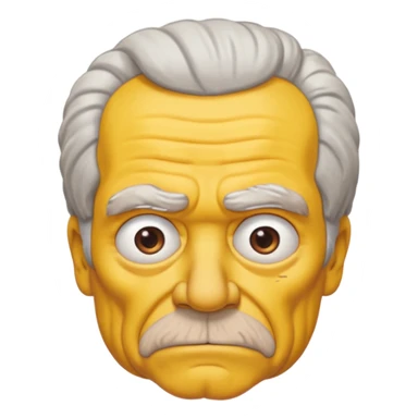  Abe Simpson from The Simpsons sticker