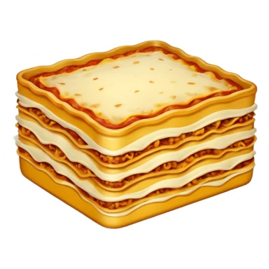 Generate me a Lasagna png sticker