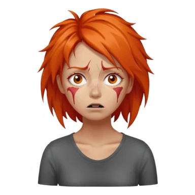 Anxiety from the Inside Out movie sticker