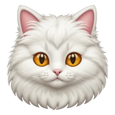 fluffy cat sticker