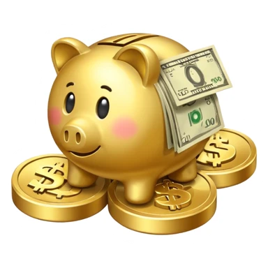 money bonus icon for site navigation. backend money  sticker