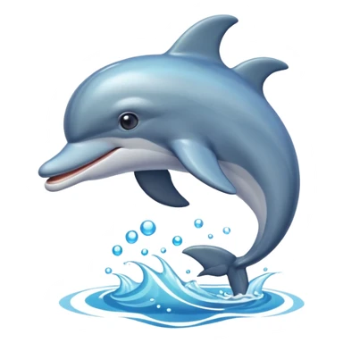 Dolphin sticker