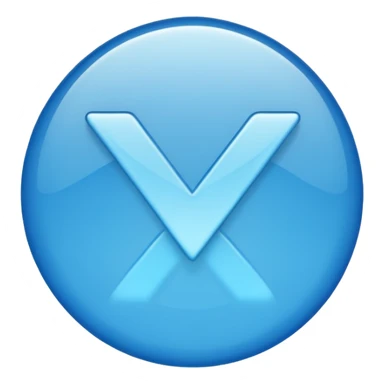 Insignia de verificado en tik tok 🔵✔️ sticker