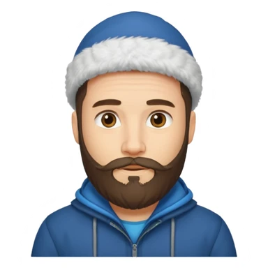 cübbe giyen takkeli sakallı bir insan emojisi sticker